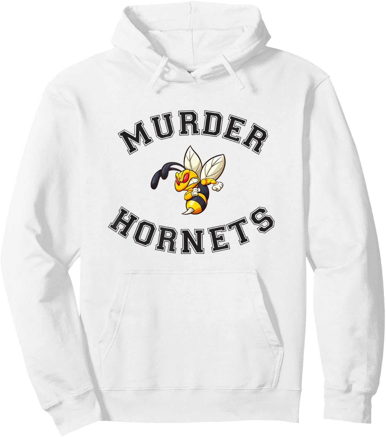 Murder Hornets Team Hoodie - Hoodie | White
