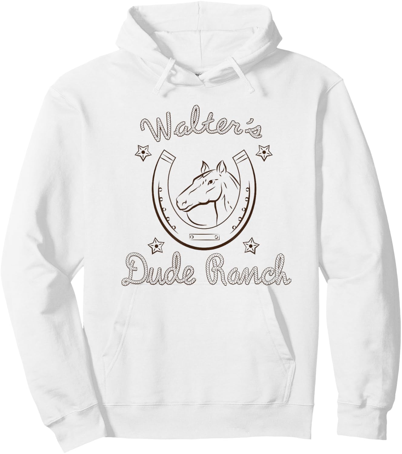 Walter's Dude Ranch from UHF Hoodie - Hoodie | White