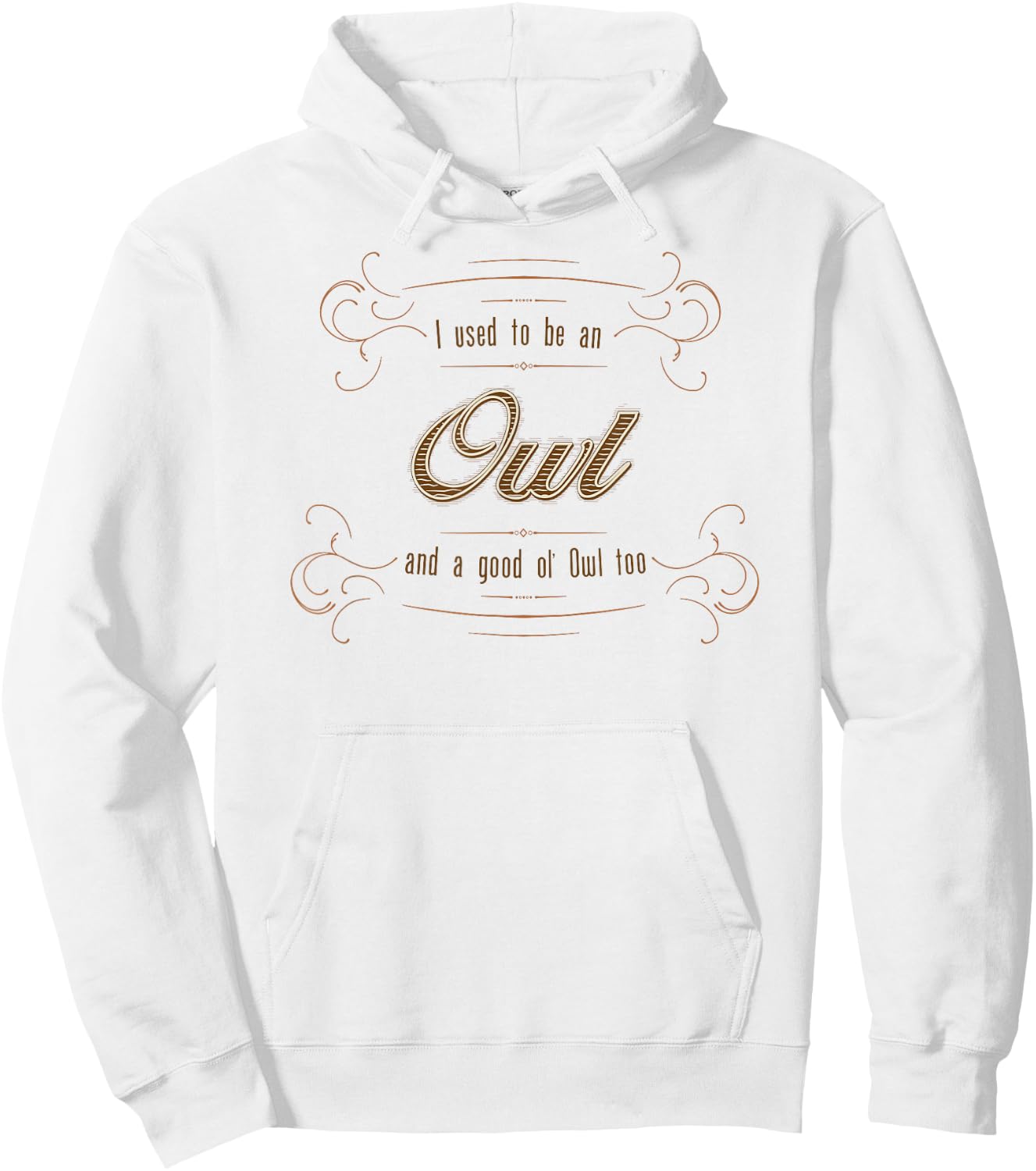 Good ol' Owl, Wood Badge Back to Gilwell Hoodie - Hoodie | White