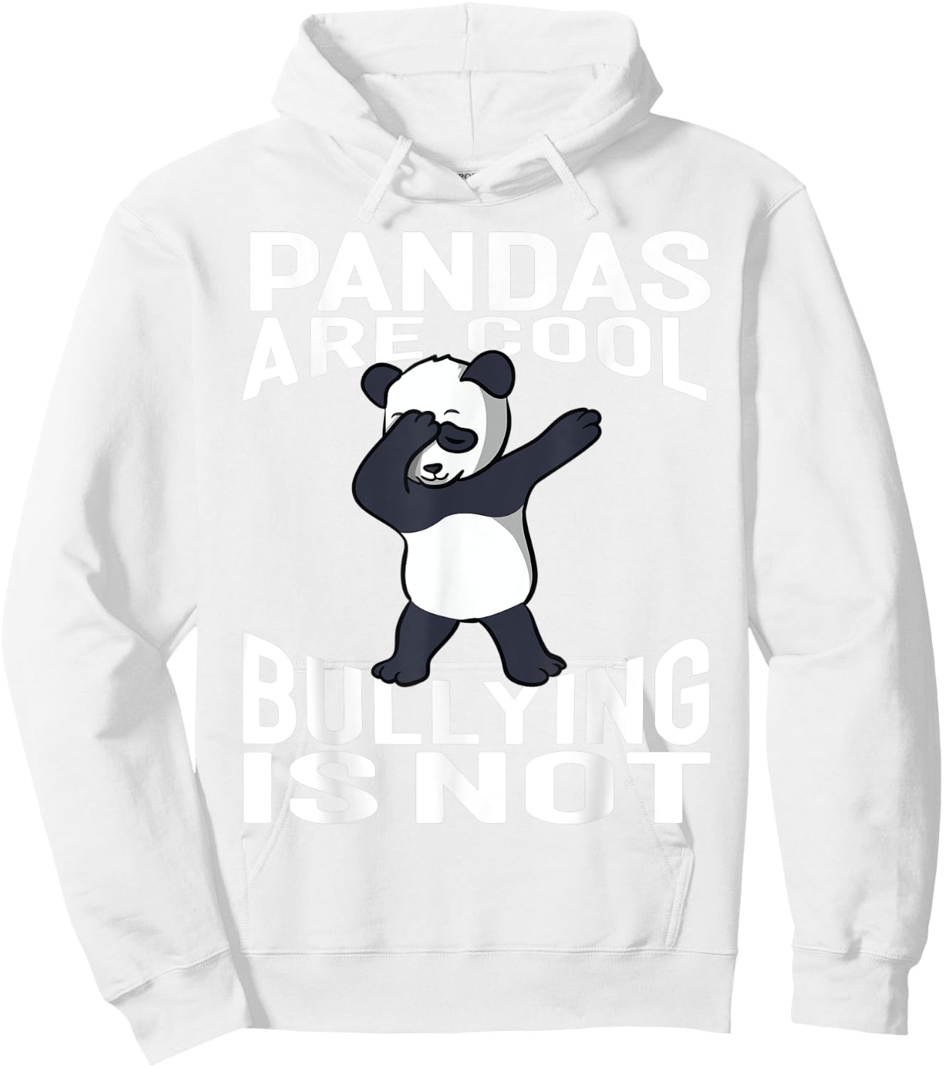 UNITY DAY Dabbing Pandas Are Cool Bullying Is Not Orange Hoodie - Hoodie | White