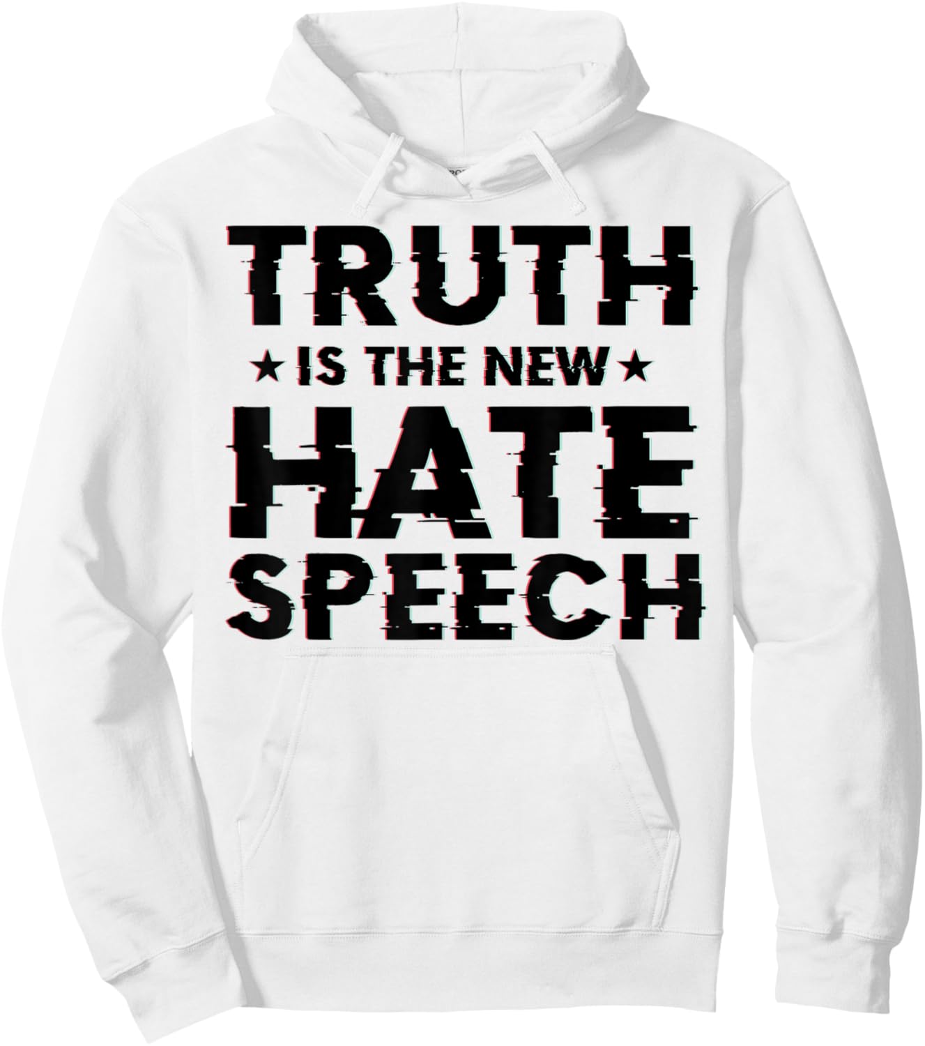 Truth is the New Hate Speech Hoodie - Hoodie | White