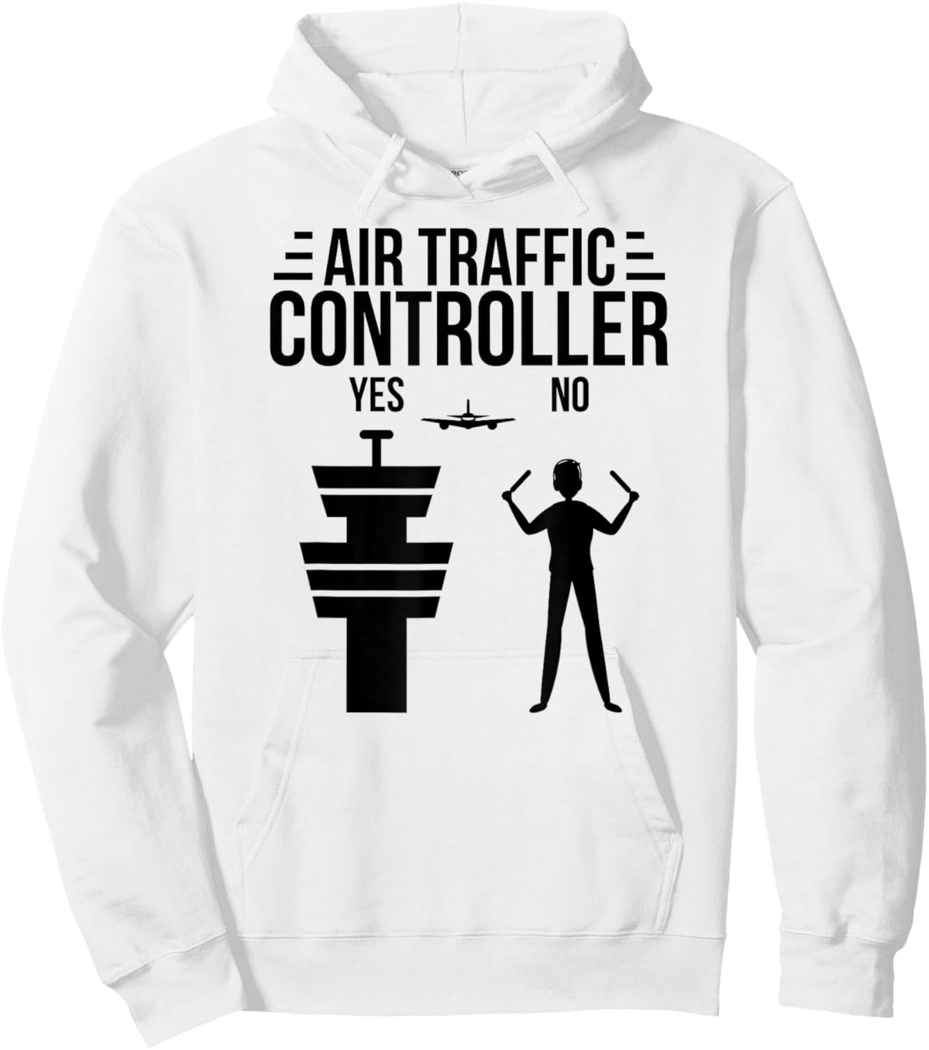 Air Traffic Controller Air Traffic Control Hoodie - Hoodie | White