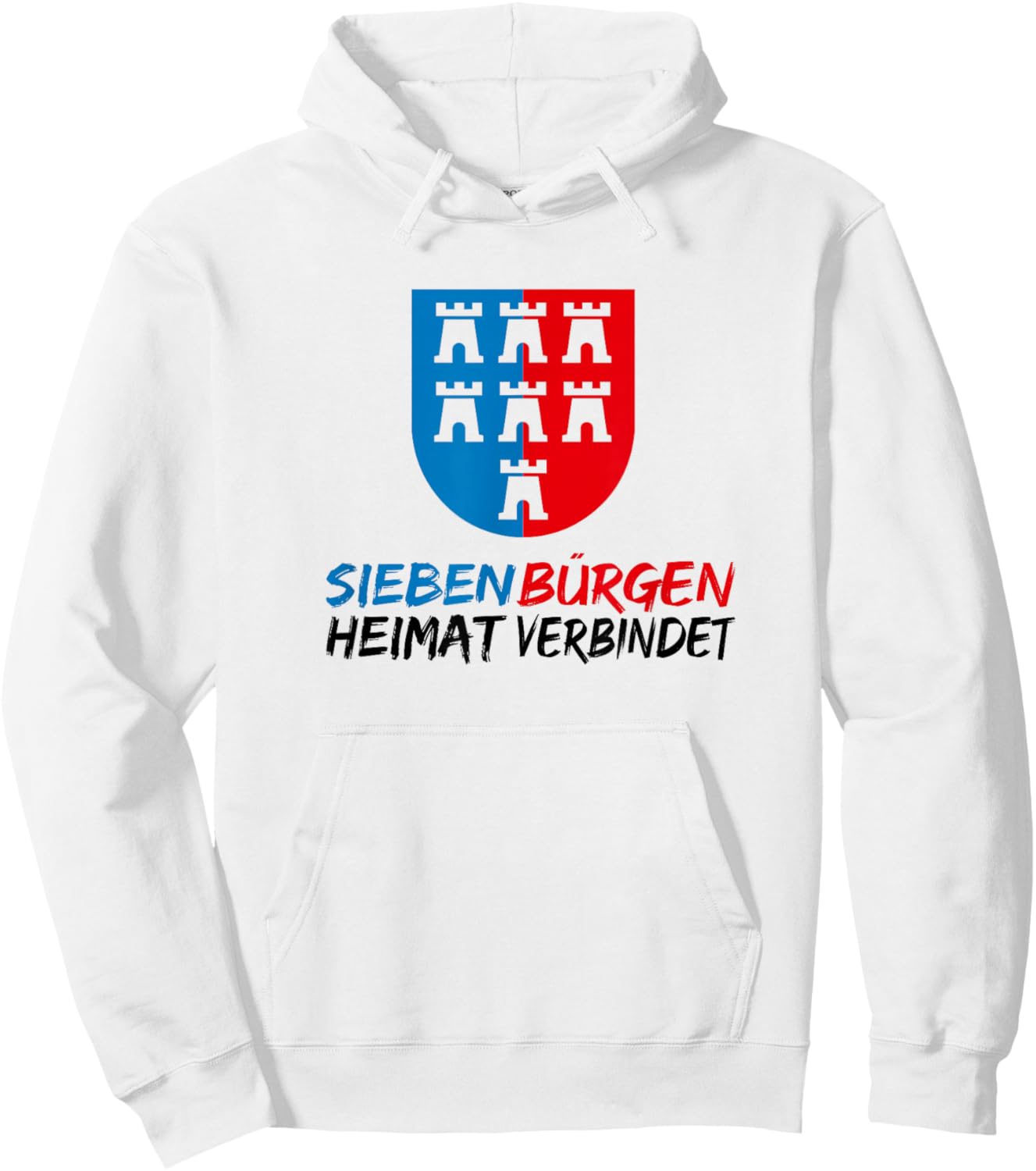 Modernes Siebenbürger Sachsen Siebenbürgen Hoodie - Hoodie | White