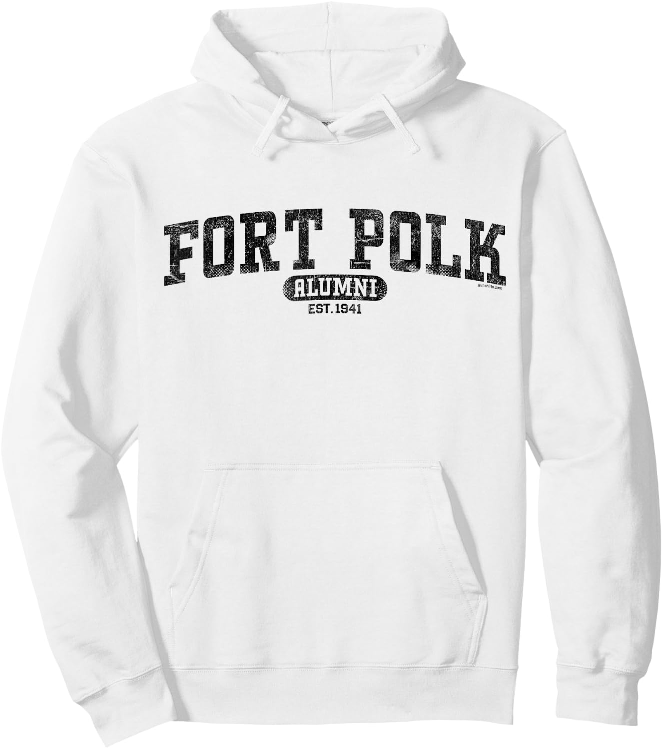 Fort Polk Alumni - Army Base, Louisiana Hoodie - Hoodie | White