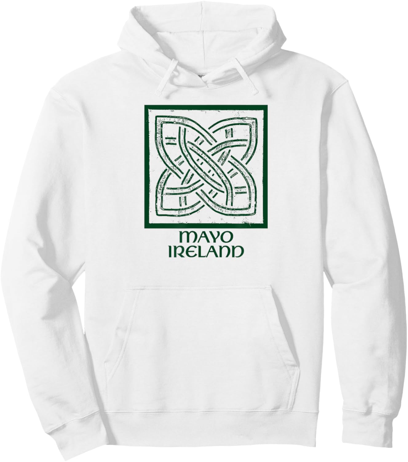 County Mayo Ireland Hoodie - Hoodie | White
