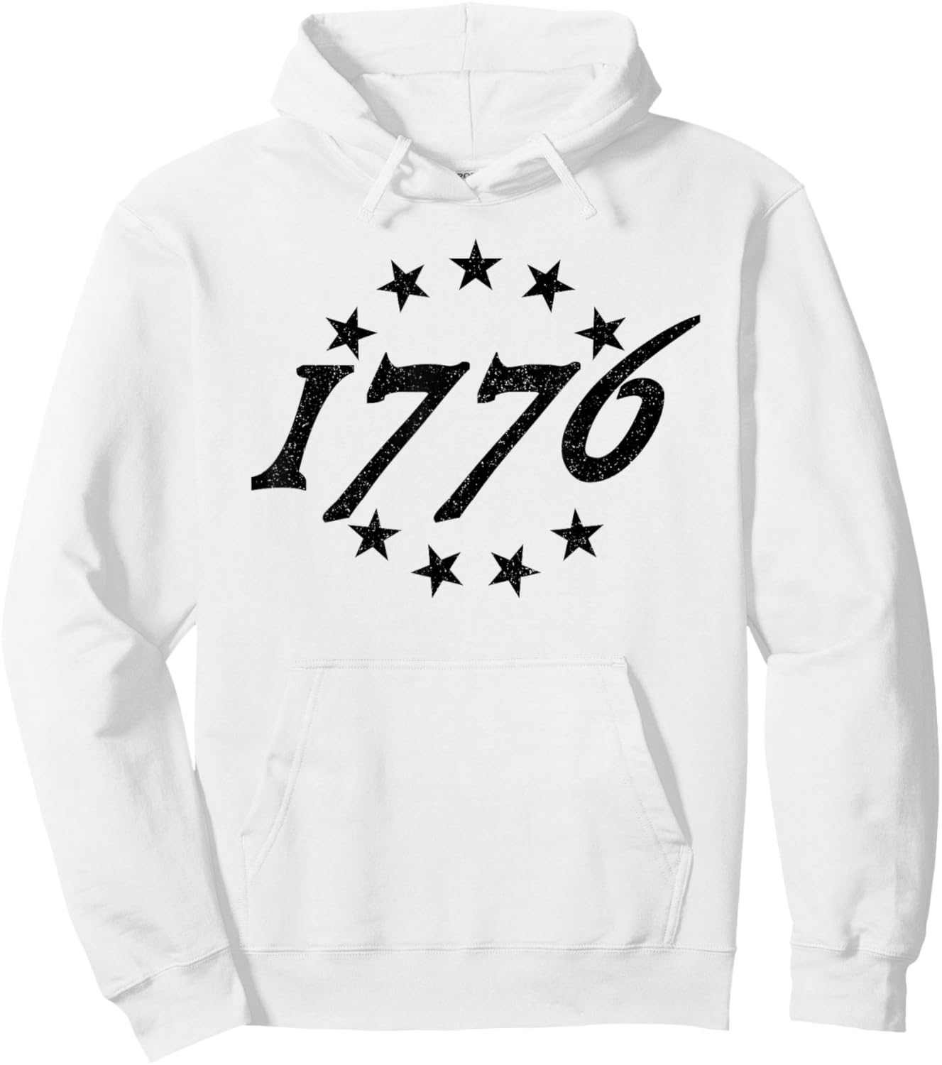 1776 Independence Day July 4TH 2026 25O Years Hoodie - Hoodie | White