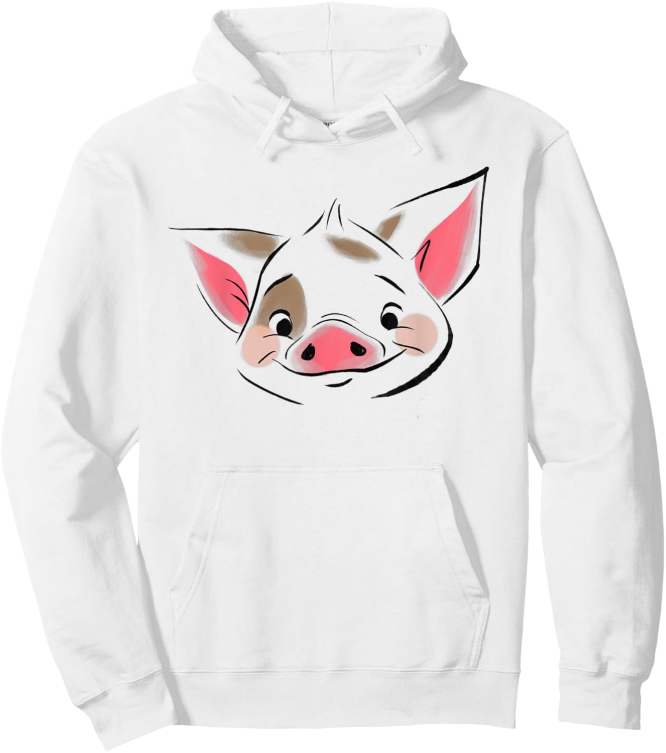 Disney Moana Pua Face Hoodie - Hoodie | White