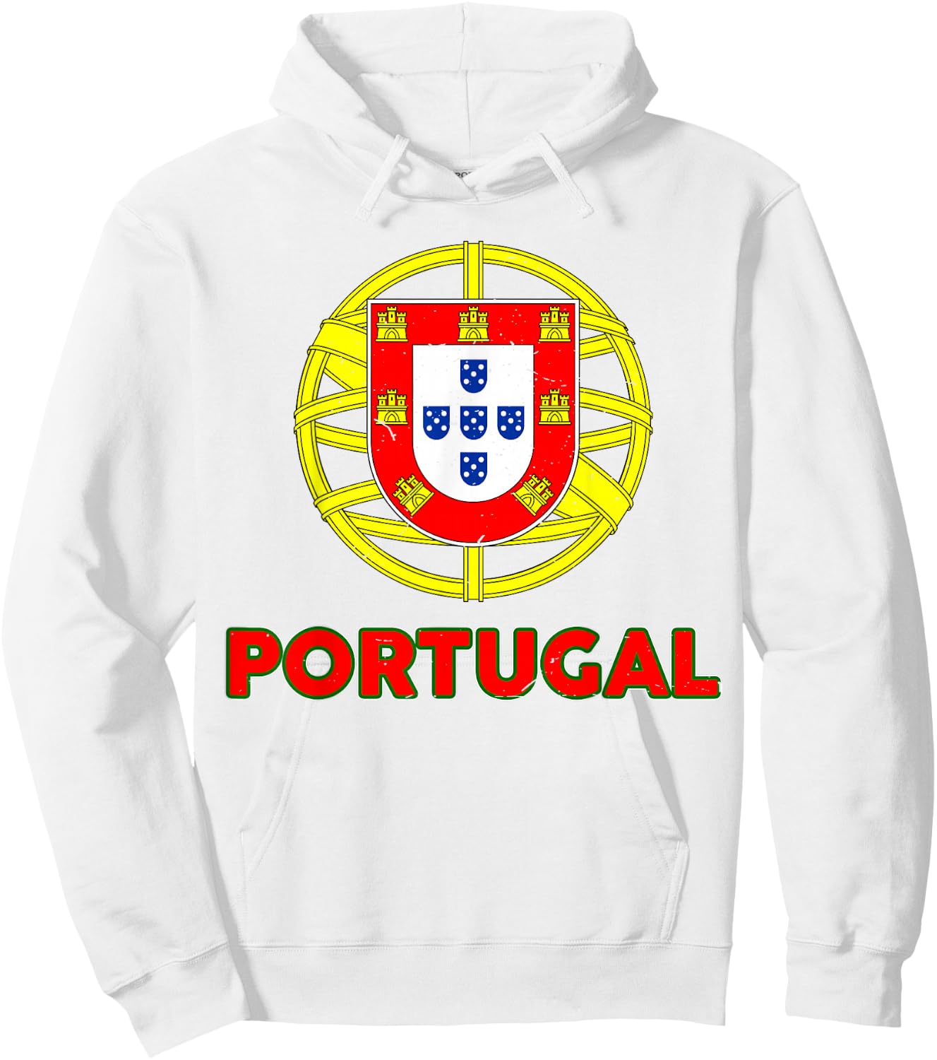 Toddler Portugal Portuguese Flag Youth Baby Kids Boys Hoodie - Hoodie | White