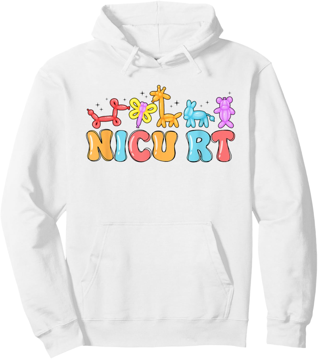 NICU RT Pediatric Respiratory Therapist Pediatric RT Hoodie - Hoodie | White