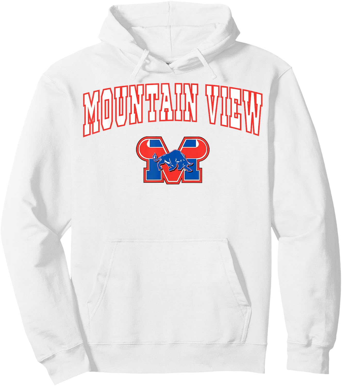 Mountain View High School Toros C2 Hoodie - Hoodie | White
