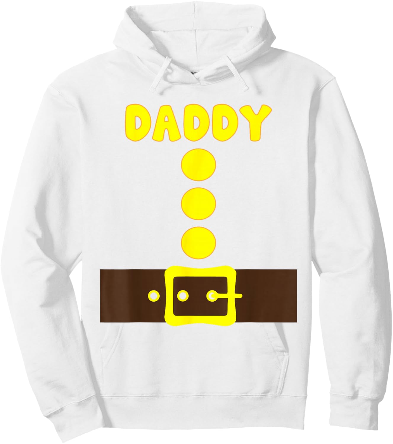 Daddy Dwarf Halloween Matching Group Color Costume Family Hoodie - Hoodie | White