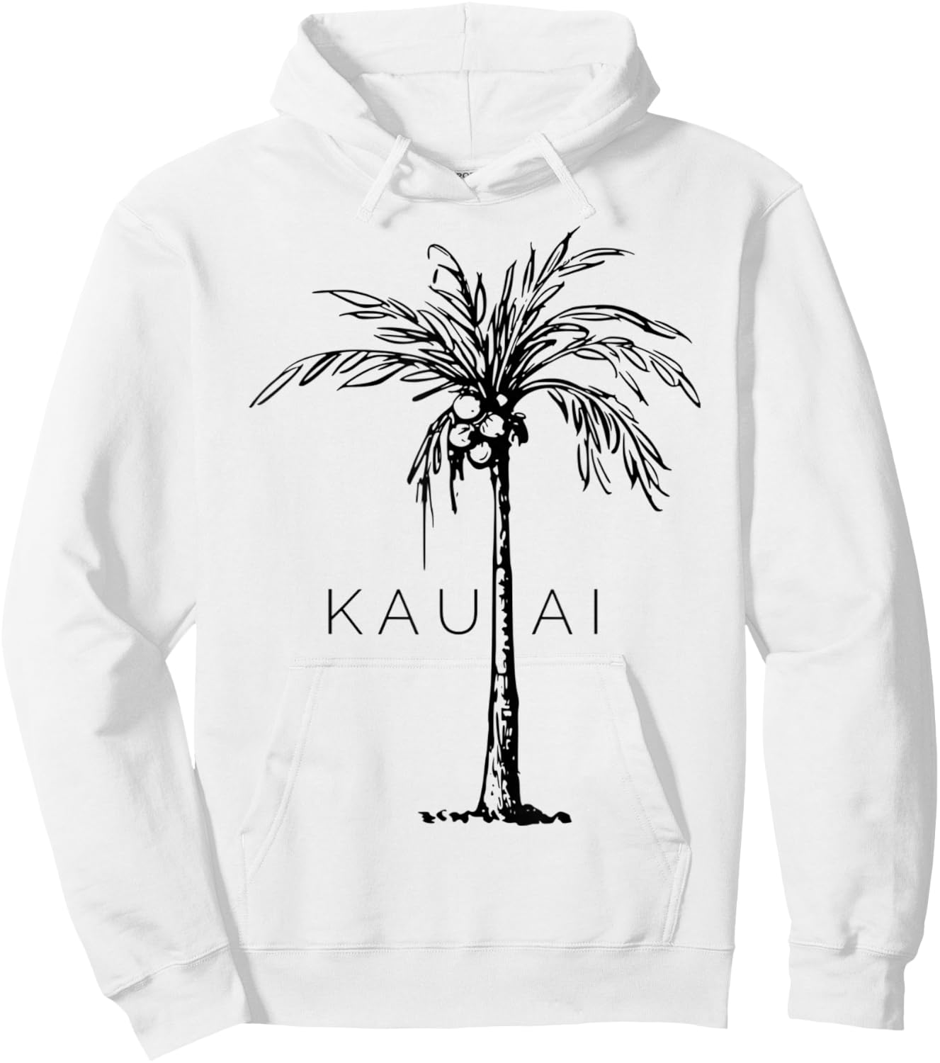 Kauai Hawaii Aloha from The Island. Feel The Aloha Spirit Hoodie - Hoodie | White