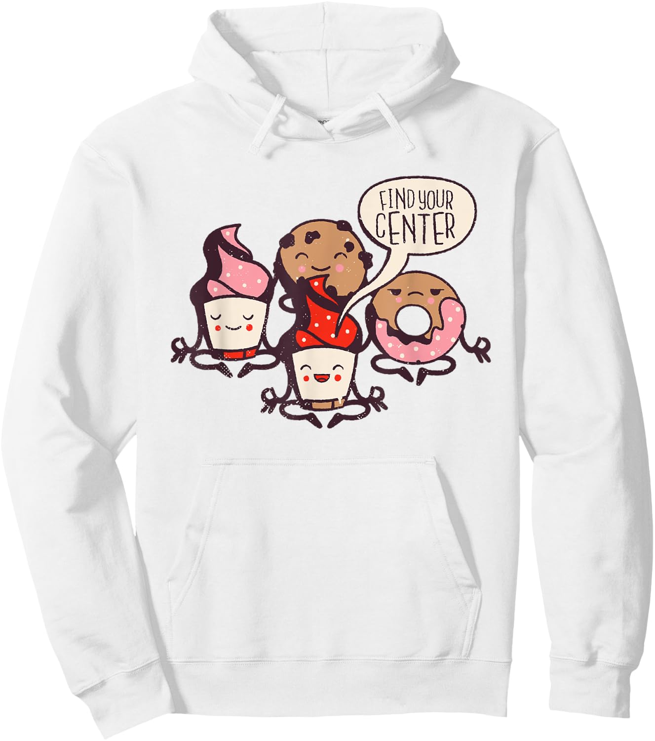 Baking Baker Funny Yoga Exercise Hoodie - Hoodie | White