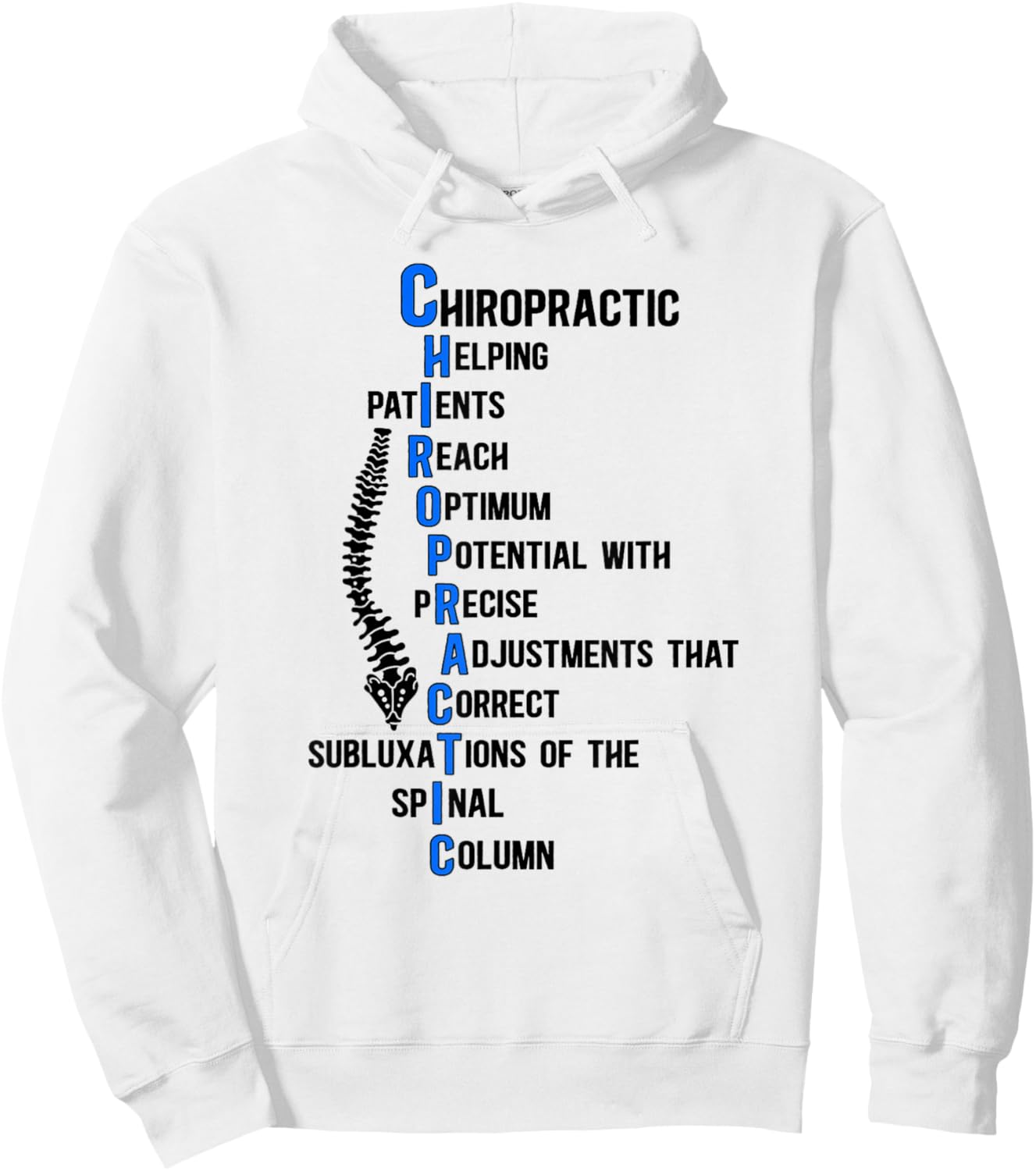 Chiropractor Appreciation Chiropractic Chiropractor Hoodie - Hoodie | White