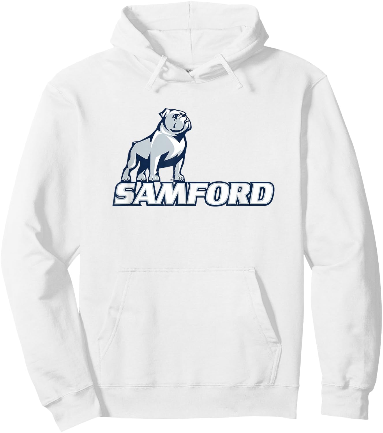 Samford Bulldogs | Official NCAA University Merch | PPSAM01 Hoodie - Hoodie | White