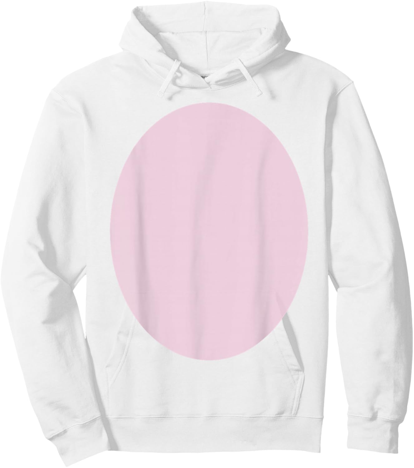 Pig Costume Pink Pig Belly Halloween Carnival Animal DIY Hoodie - Hoodie | White