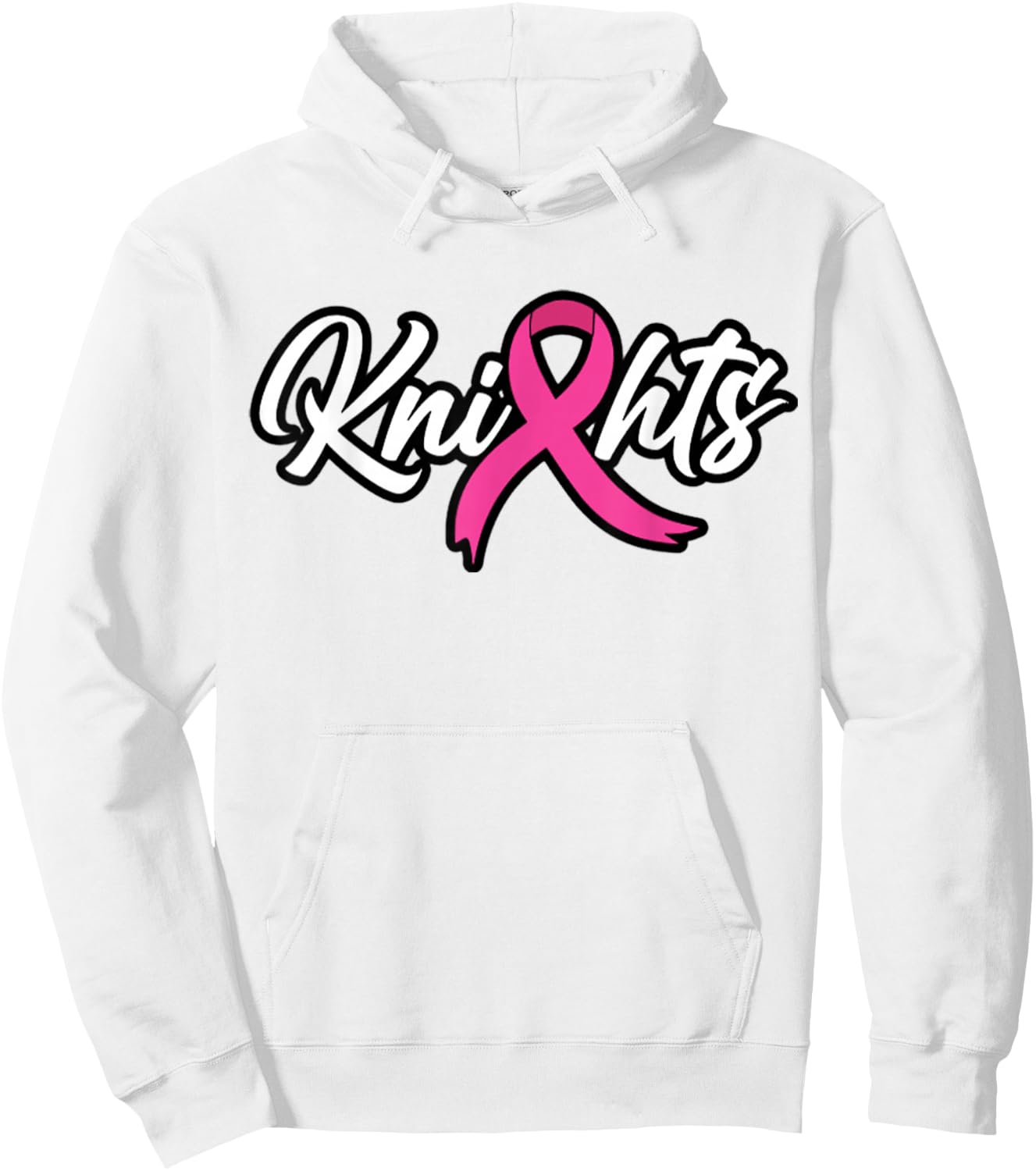 VCS Knights Breast Cancer Awareness Hoodie - Hoodie | White