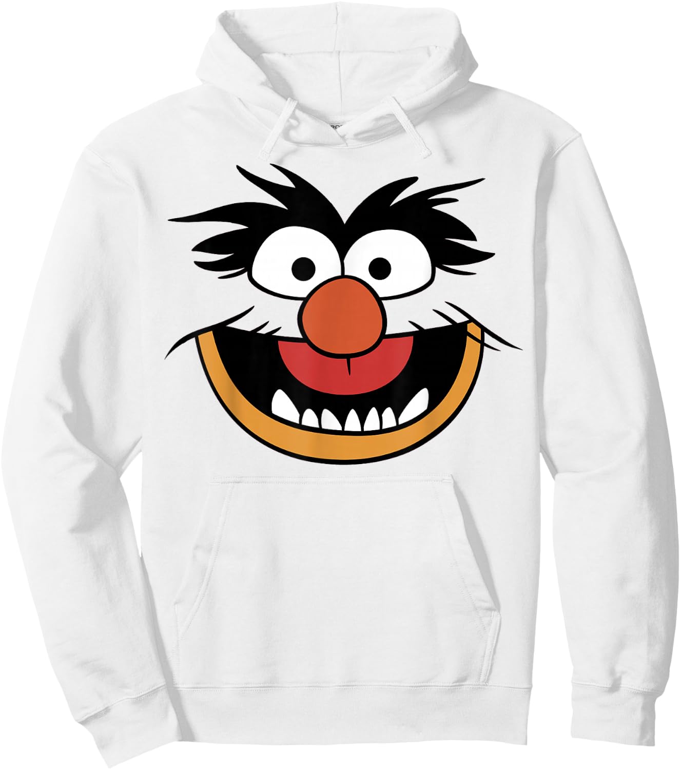 Disney The Muppets Animal Big Face Costume Hoodie - Hoodie | White