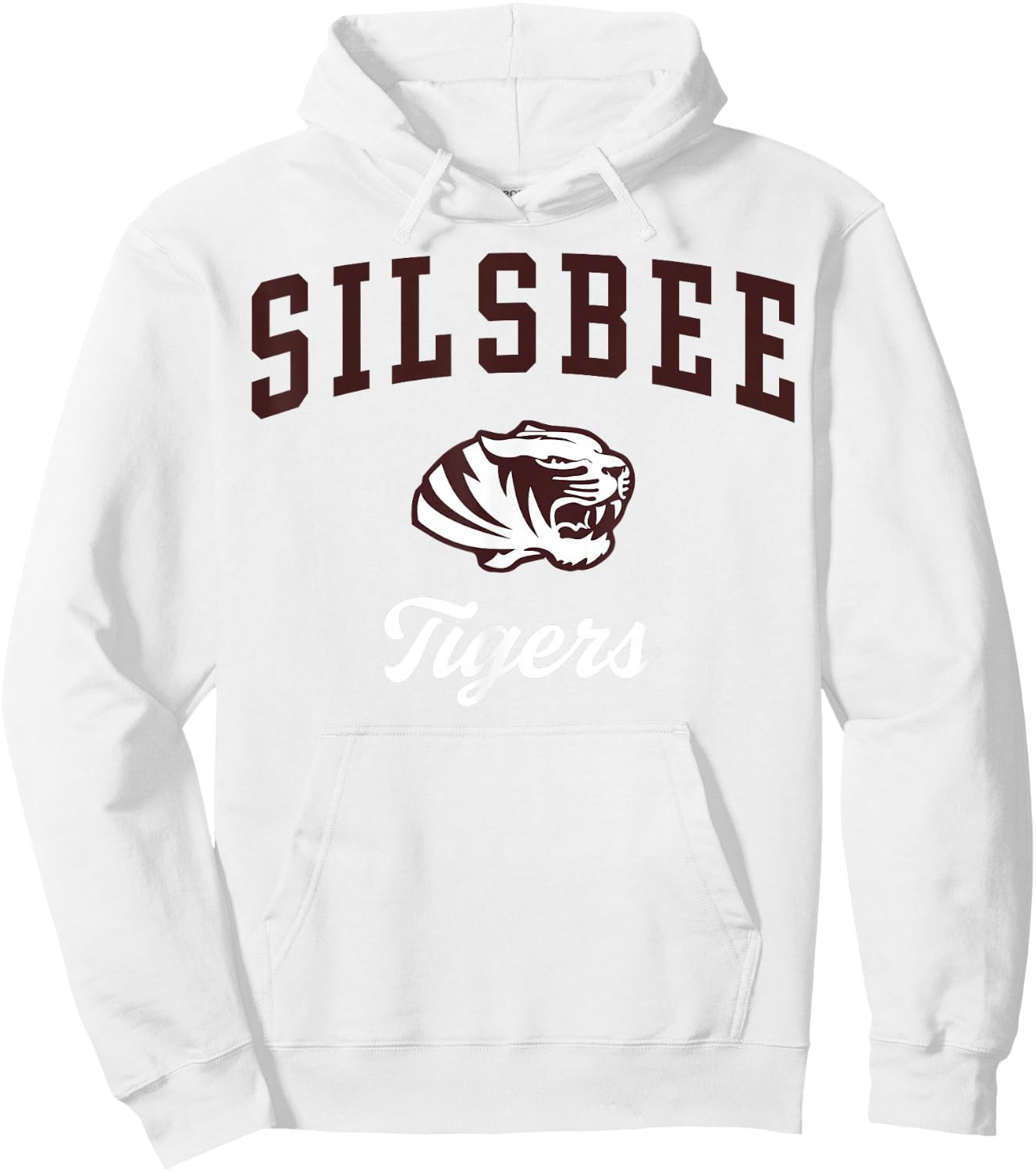 Silsbee High School Tigers C3 Hoodie - Hoodie | White