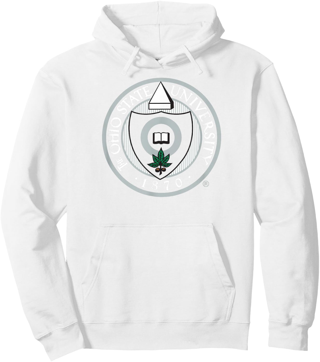 Ohio State Buckeyes Heritage Collection Icon Red Hoodie - Hoodie | White