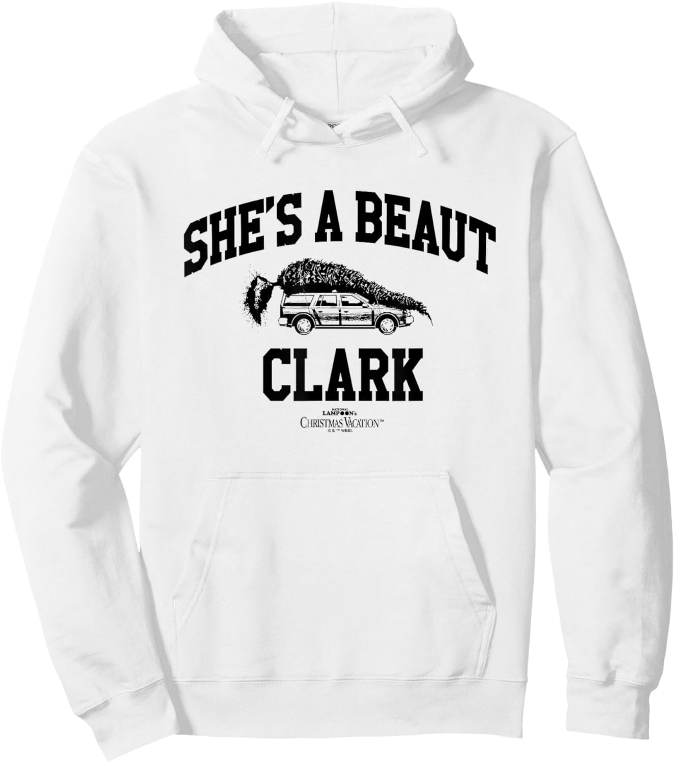 National Lampoon's Christmas Vacation It's a Beaut Clark Hoodie - Hoodie | White