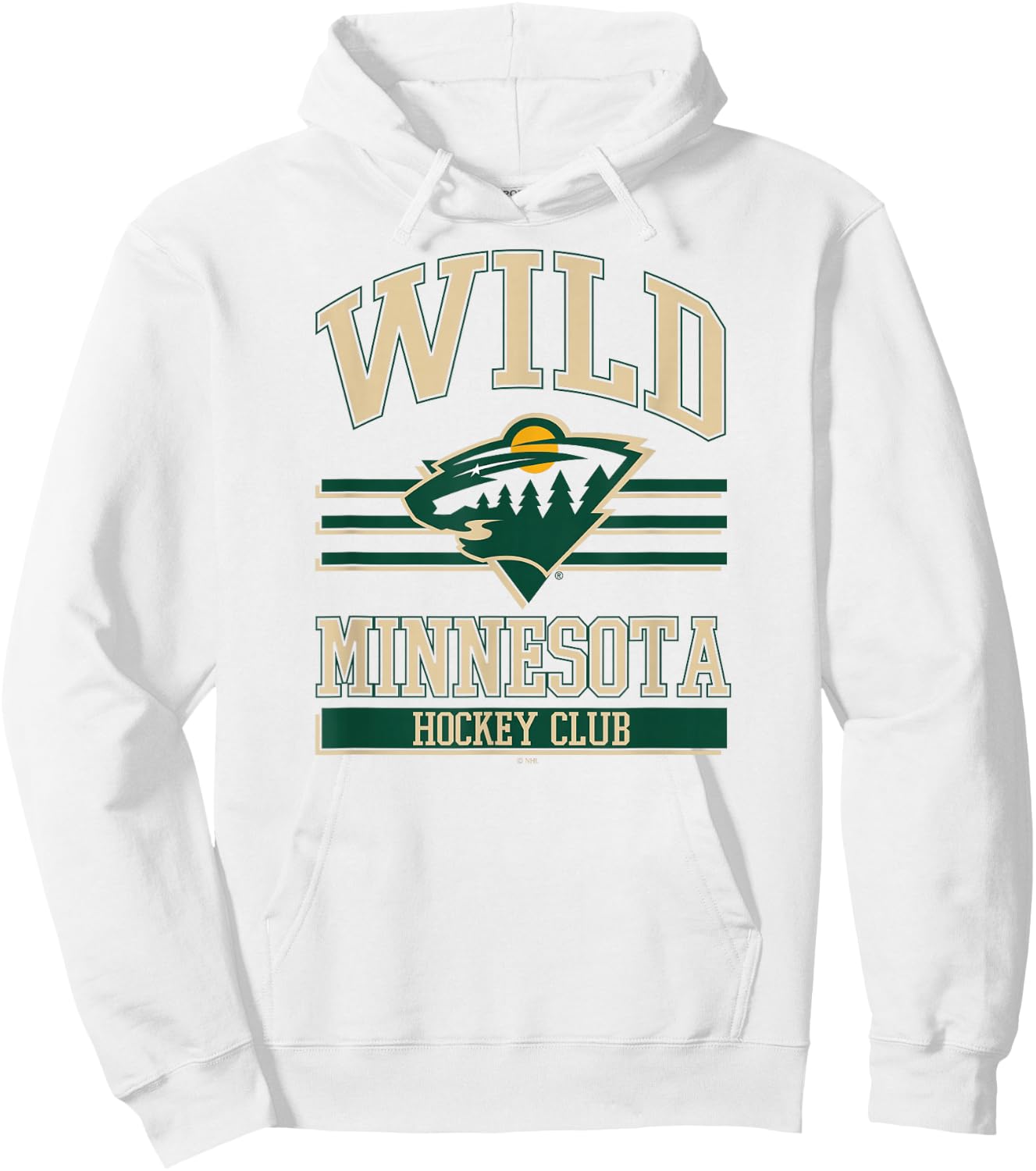 Minnesota Wild Hockey Club Red Officially Licensed Hoodie - Hoodie | White