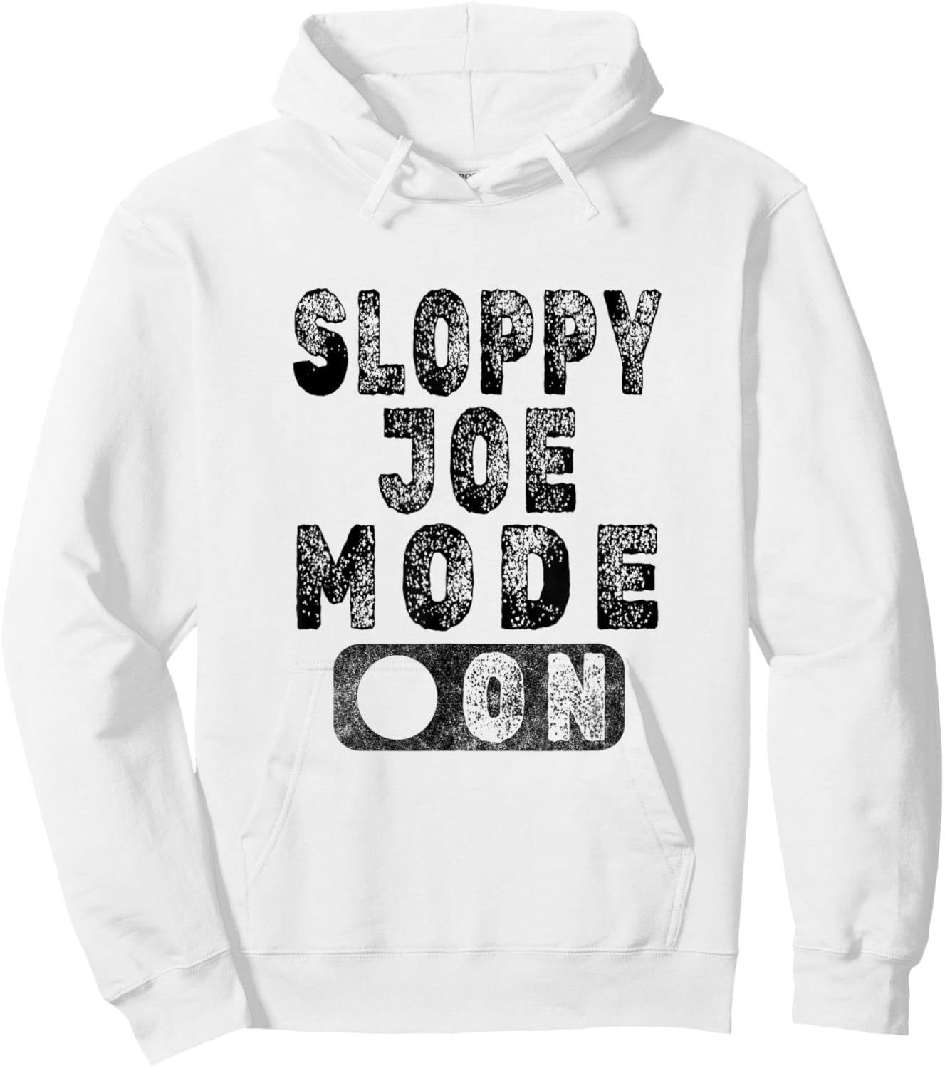 Sloppy Joe Ground Beef Sandwich Lover Hoodie - Hoodie | White