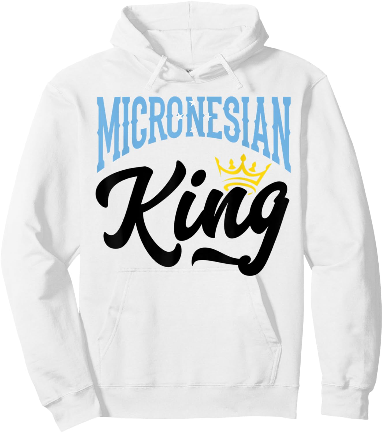 Micronesian King Micronesian Micronesia Micronesian Flag Hoodie - Hoodie | White