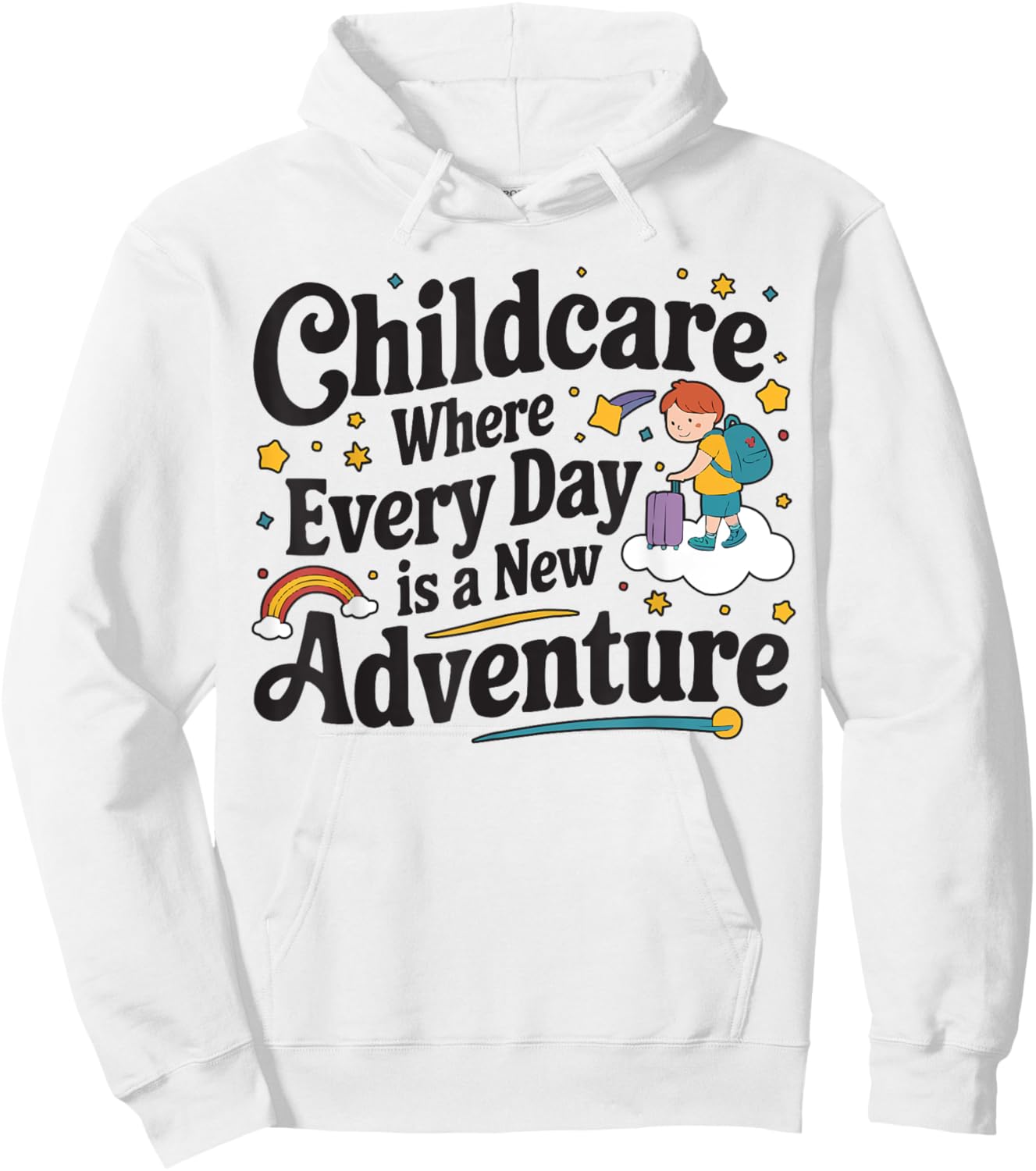 Childcare Provider Job Daycare Provider Daycare Teacher Hoodie - Hoodie | White