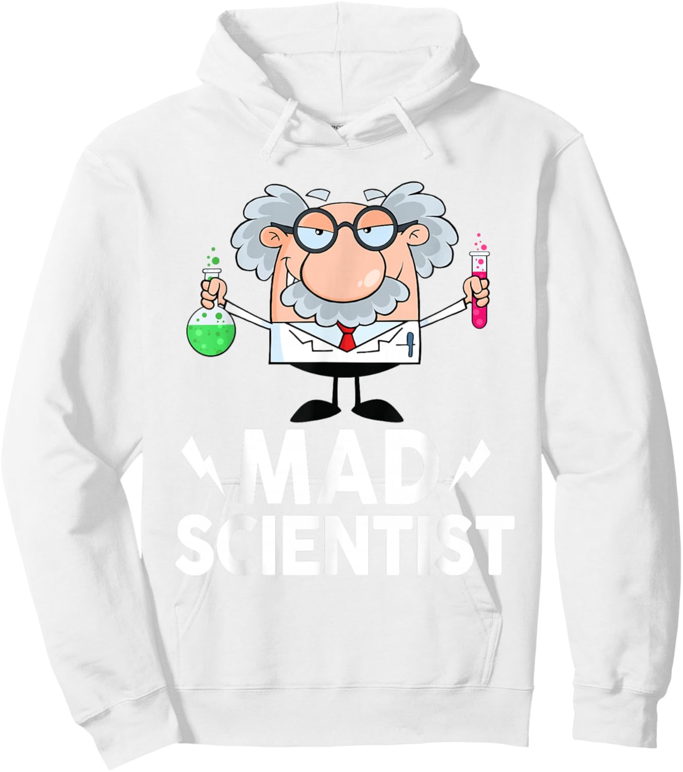 Mad Scientist Shirt Kids Toddler Child Adult Funny Science Hoodie - Hoodie | White