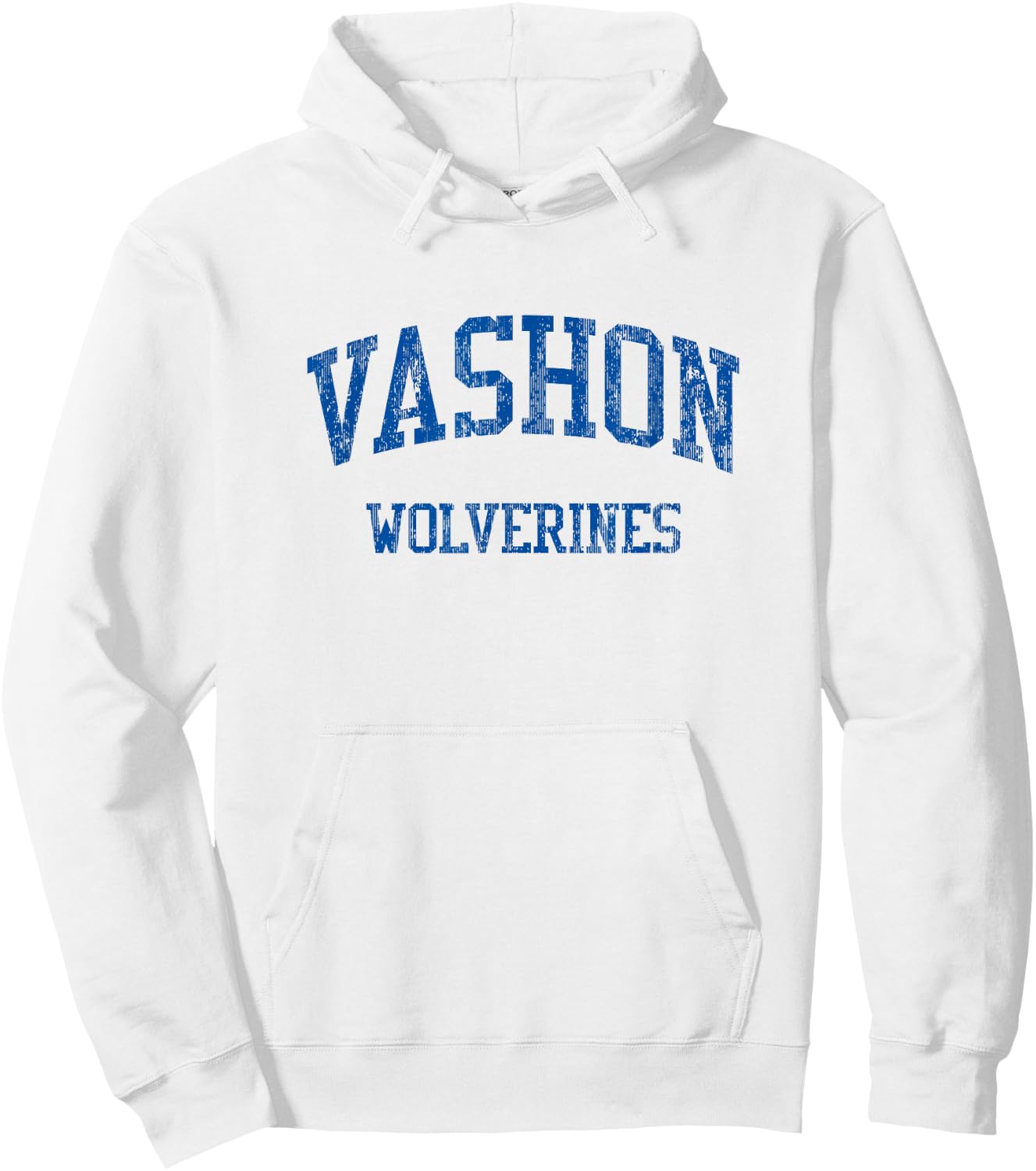 Vashon High School HS St Louis MO Vintage Sports Hoodie - Hoodie | White