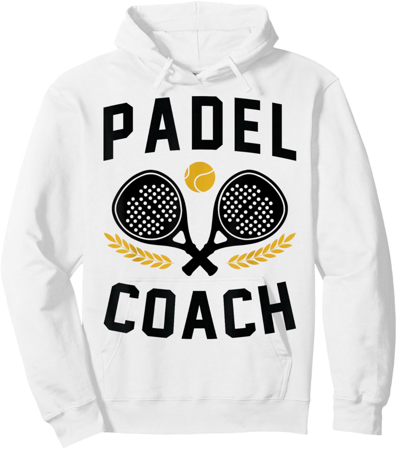 Gift Fan Paddle Tennis Trainer Sports Padel Coach , white, S Hoodie - Hoodie | White