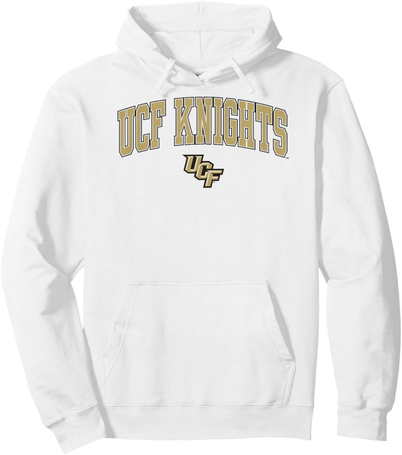 Central Florida Golden Knights Arch Over White Hoodie - Hoodie | White