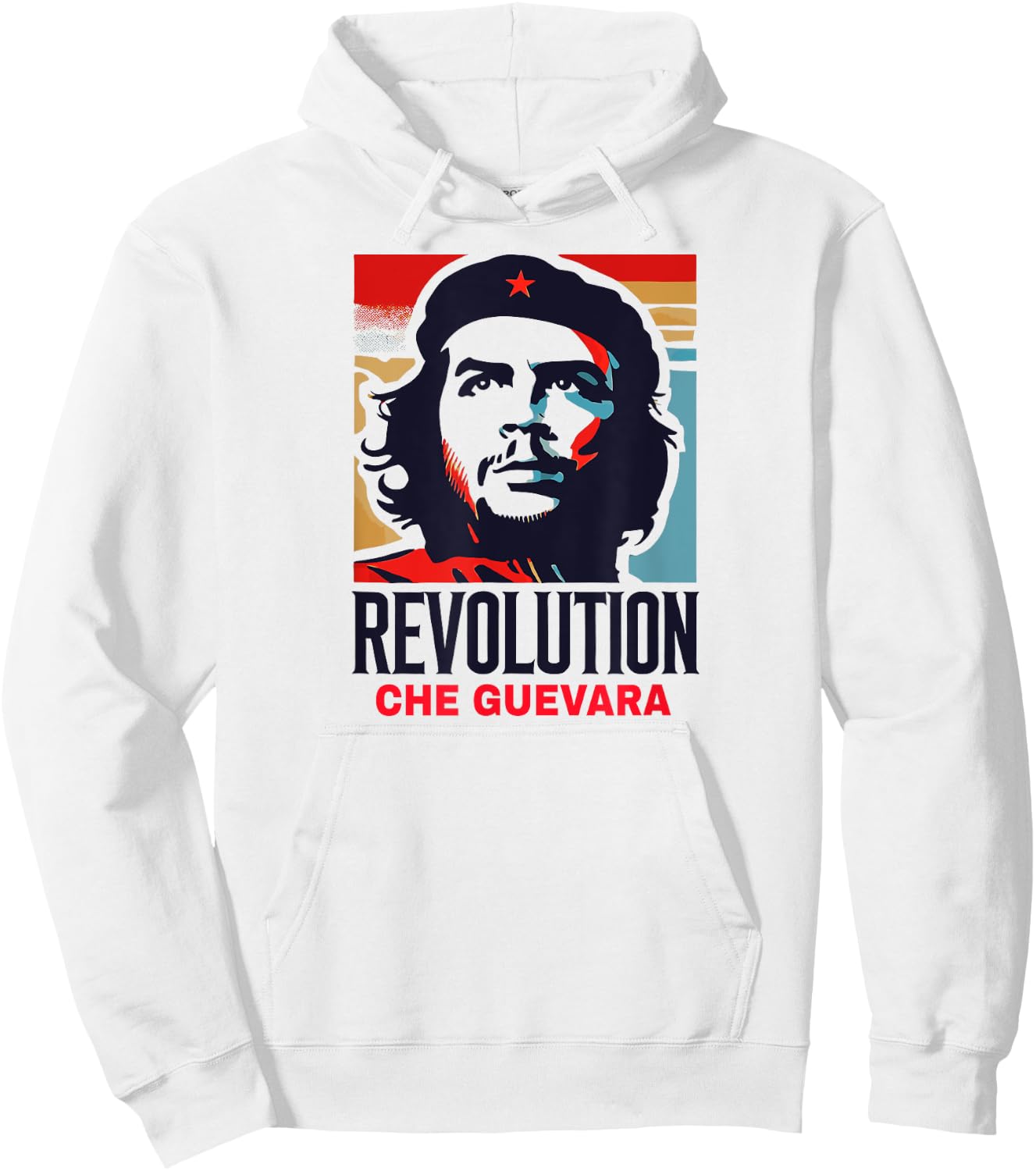 Che Guevara Rebel Signature Guerrilla Icon Revolution Hoodie - Hoodie | White