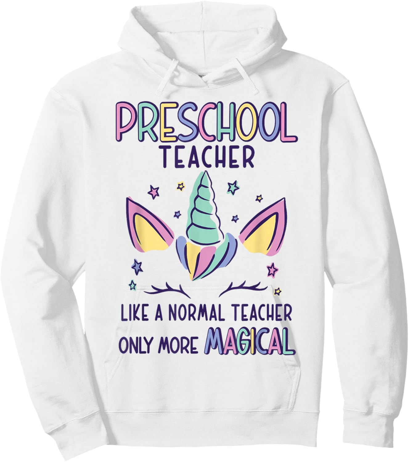 Preschool Teacher Definition Hoodie - Hoodie | White