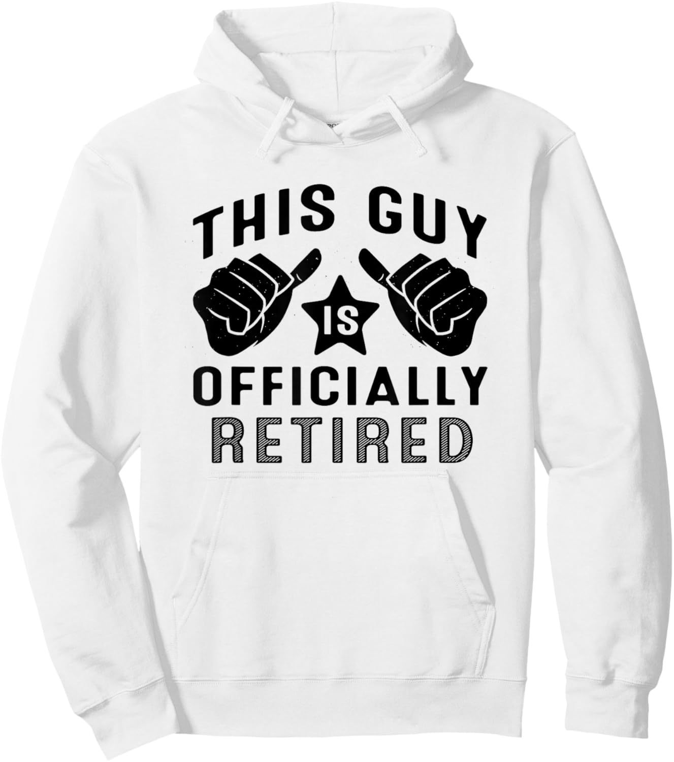 This Guy Is Retired Retirement Hoodie - Hoodie | White