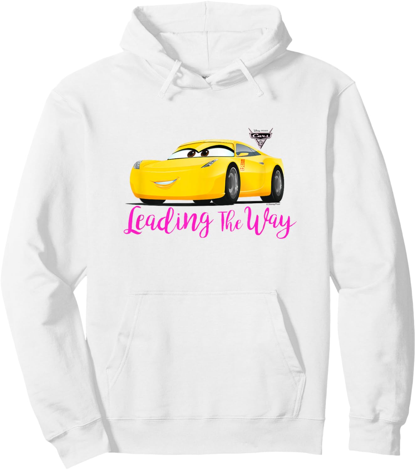 Disney Pixar Cars 3 Cruz Ramírez Leading The Way Hoodie - Hoodie | White