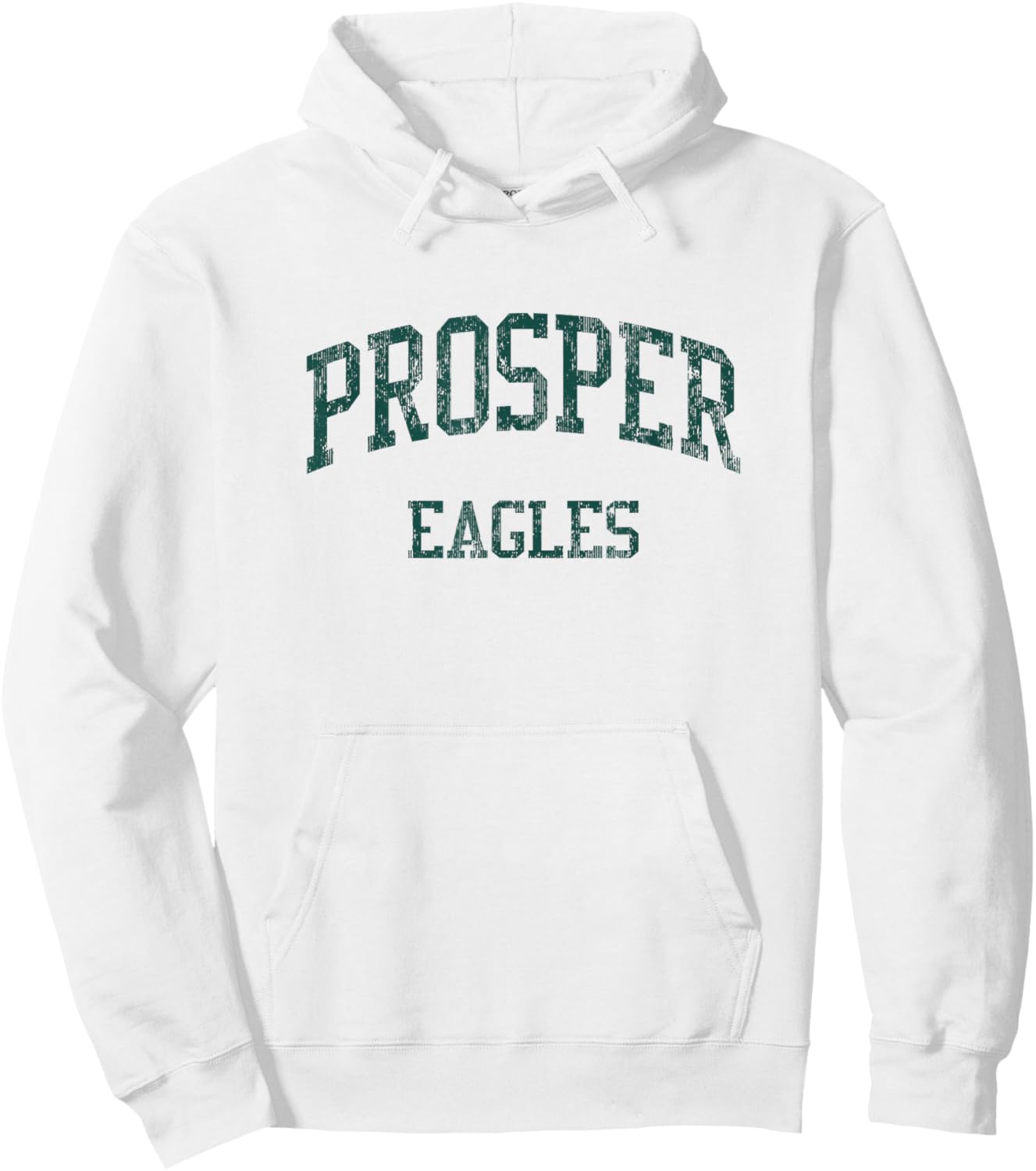 Prosper High School HS Prosper TX Vintage Sports Hoodie - Hoodie | White