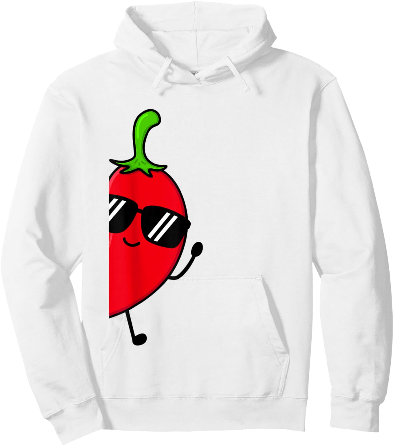 Kids Chili Shirt For Boys Or Girls | Cute Chili Gift Hoodie - Hoodie | White