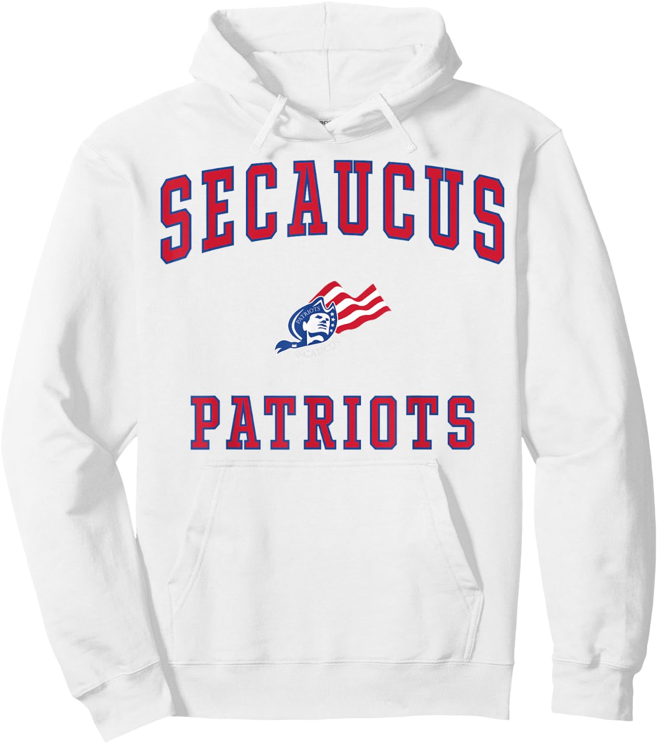 Secaucus High School Patriots Hoodie - Hoodie | White