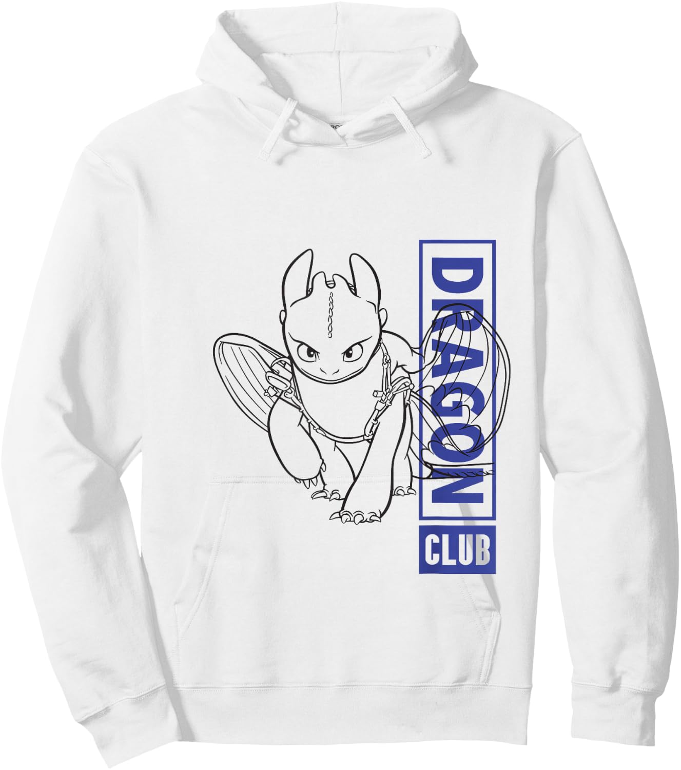 How to Train Your Dragon 3 Hidden World Club Hoodie - Hoodie | White