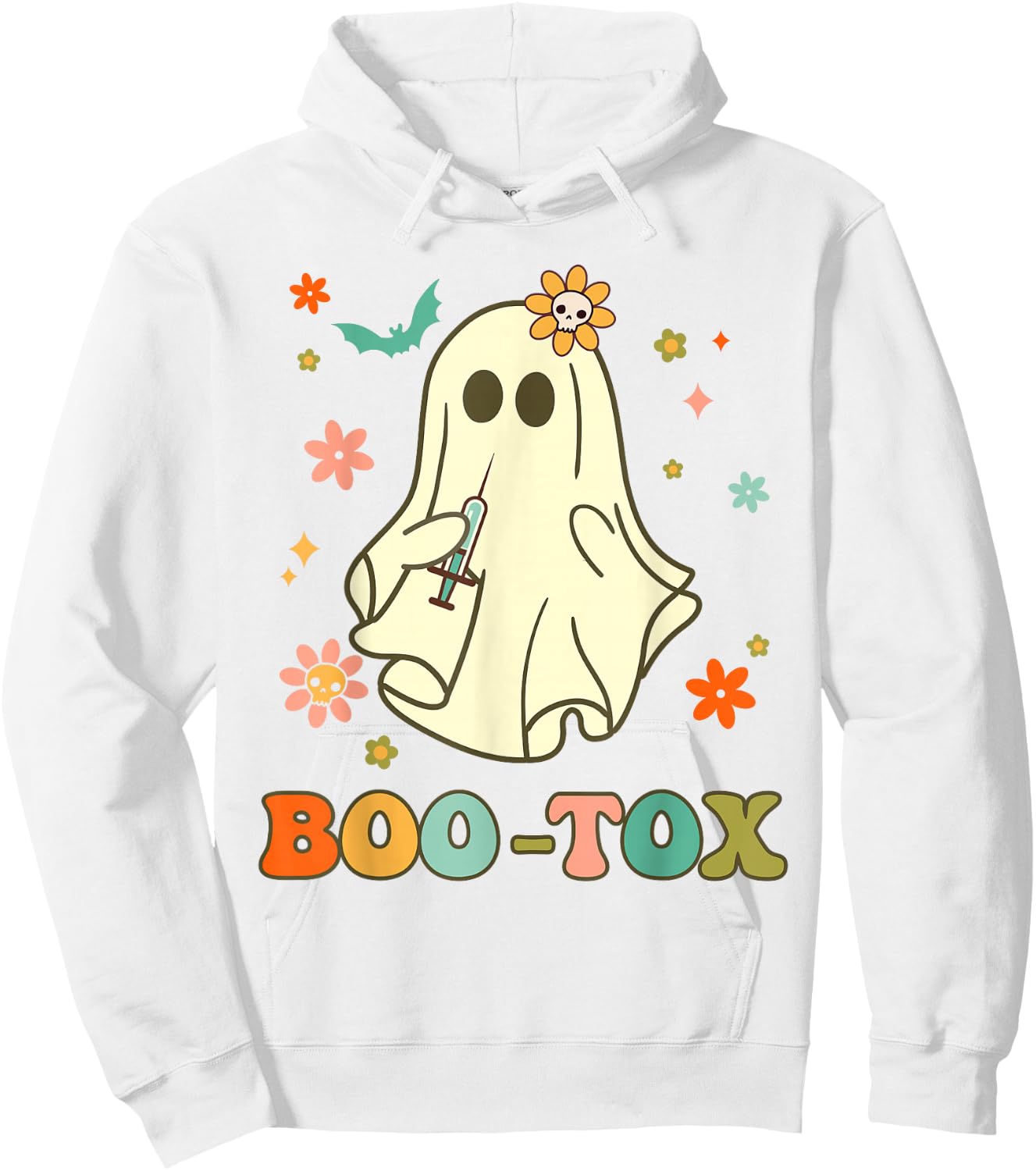 Plastic Surgeon Halloween Costume Botox Halloween Boo-Tox Hoodie - Hoodie | White