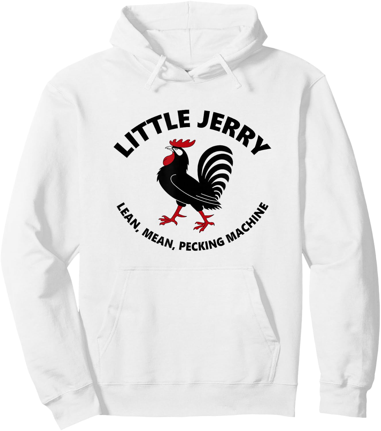 Little Jerry - Lean, Mean, Pecking Machine Hoodie - Hoodie | White