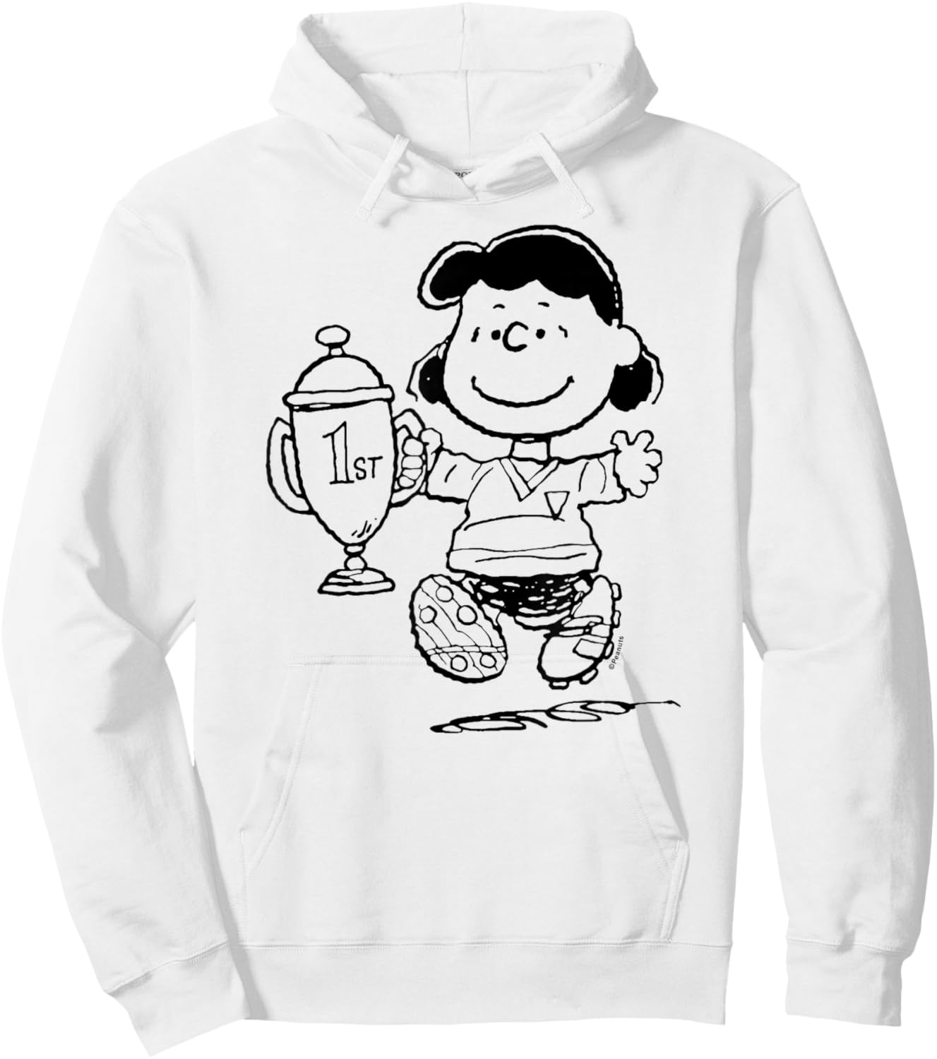 Peanuts - Lucy First Place Hoodie - Hoodie | White
