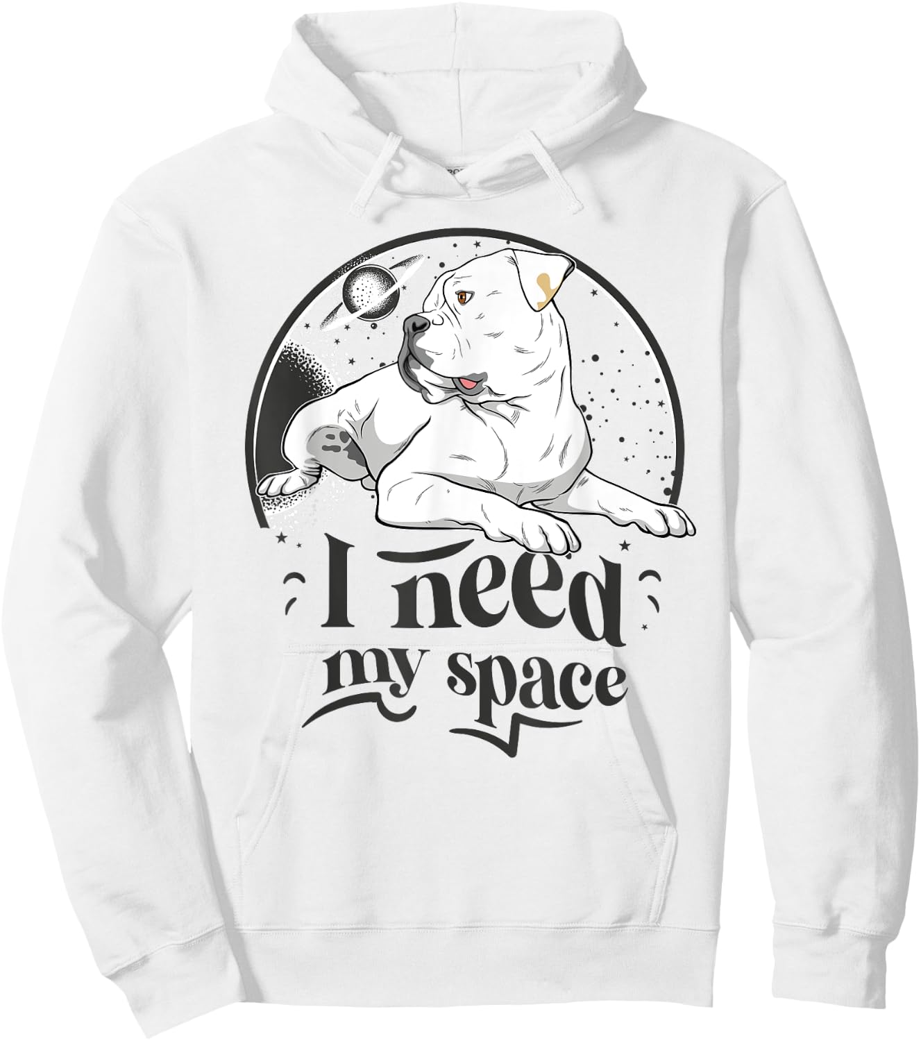 American Bulldog Old Southern White Bulldog Women Girls Kids Hoodie - Hoodie | White