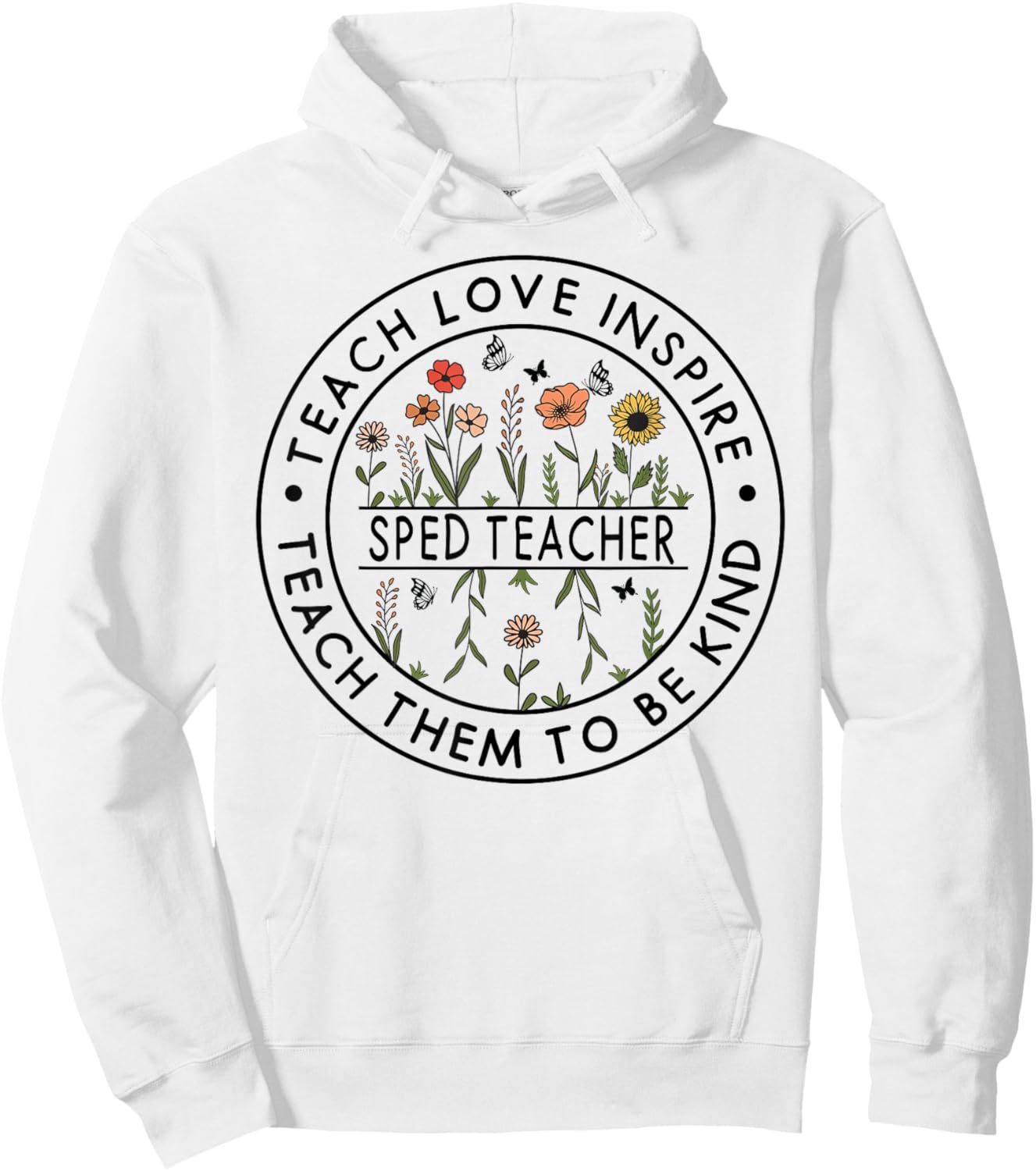 First Day of School Outfits for SPED Teachers: Step into the Men Women Hoodie - Hoodie | White