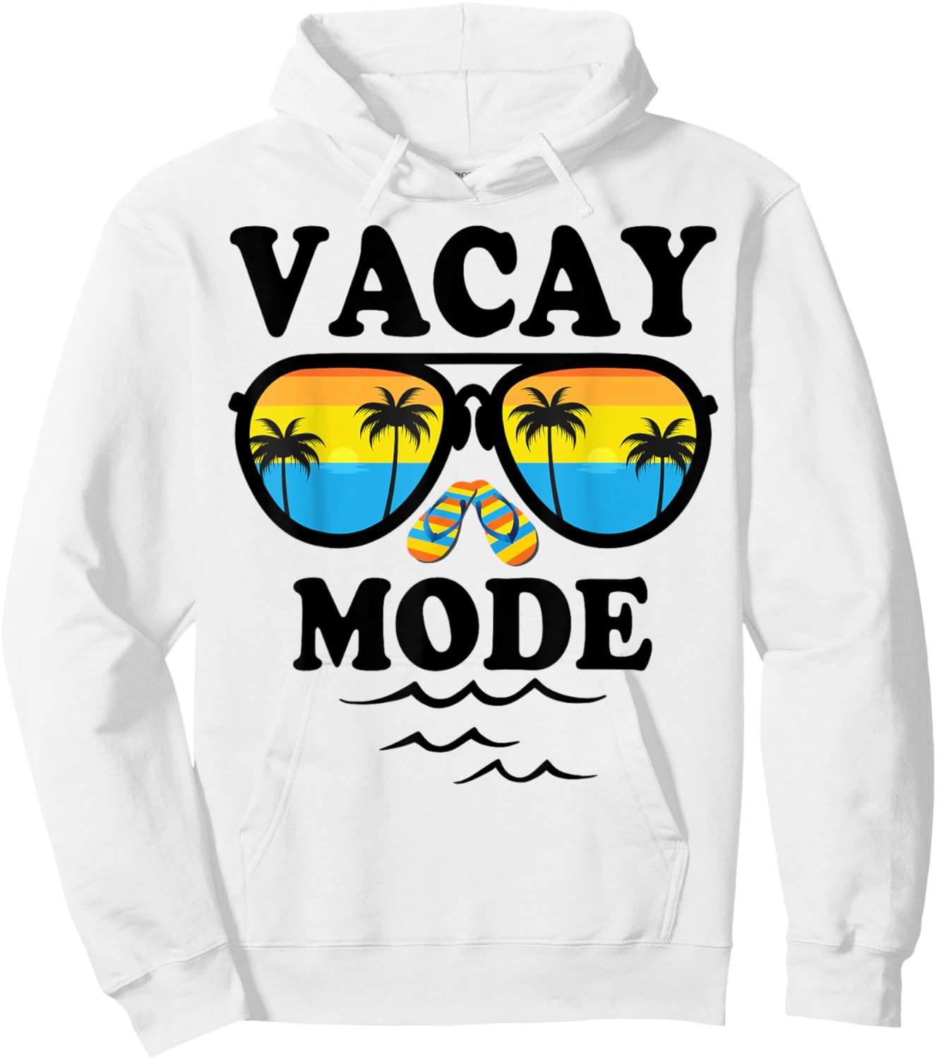 Vacay Mode Shirt For Summer Cruise Holiday Vacation Trip Hoodie - Hoodie | White