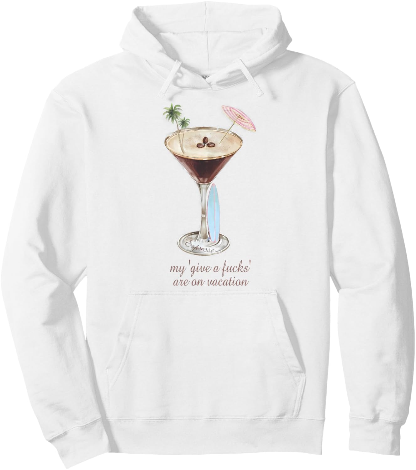 Espresso Martini Shirt For Vacation Girl Women Hoodie - Hoodie | White