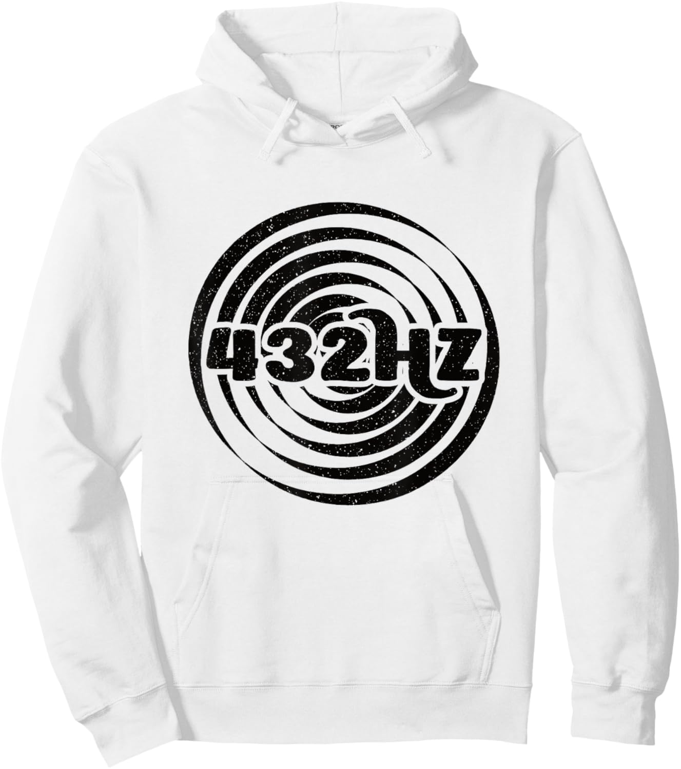 432 Hz Sacred Frequency Hertz Pi, Spiritual Tune With Nature Hoodie - Hoodie | White
