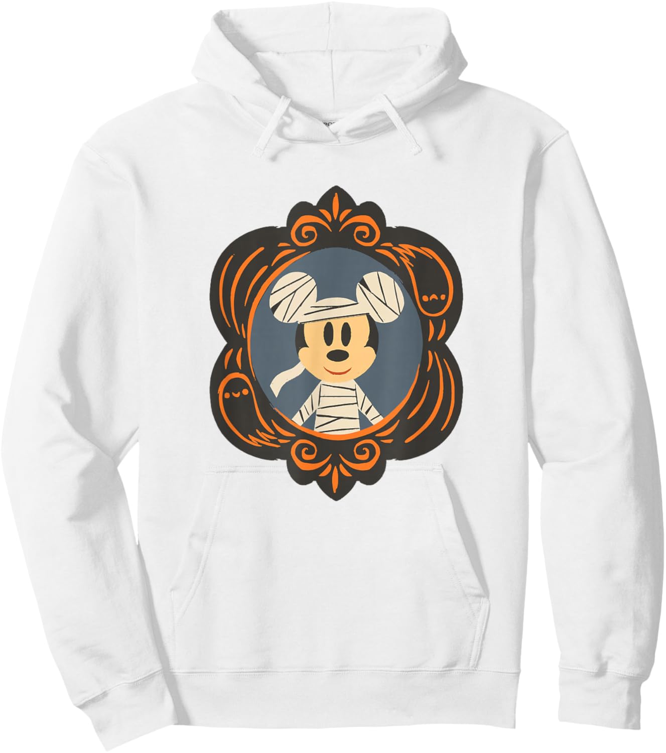 Disney Mickey And Friends Halloween Mummy Costume Mirror Hoodie - Hoodie | White